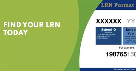 learners reference number finder|DepED LRN (Learner Reference Number): A Complete Guide.